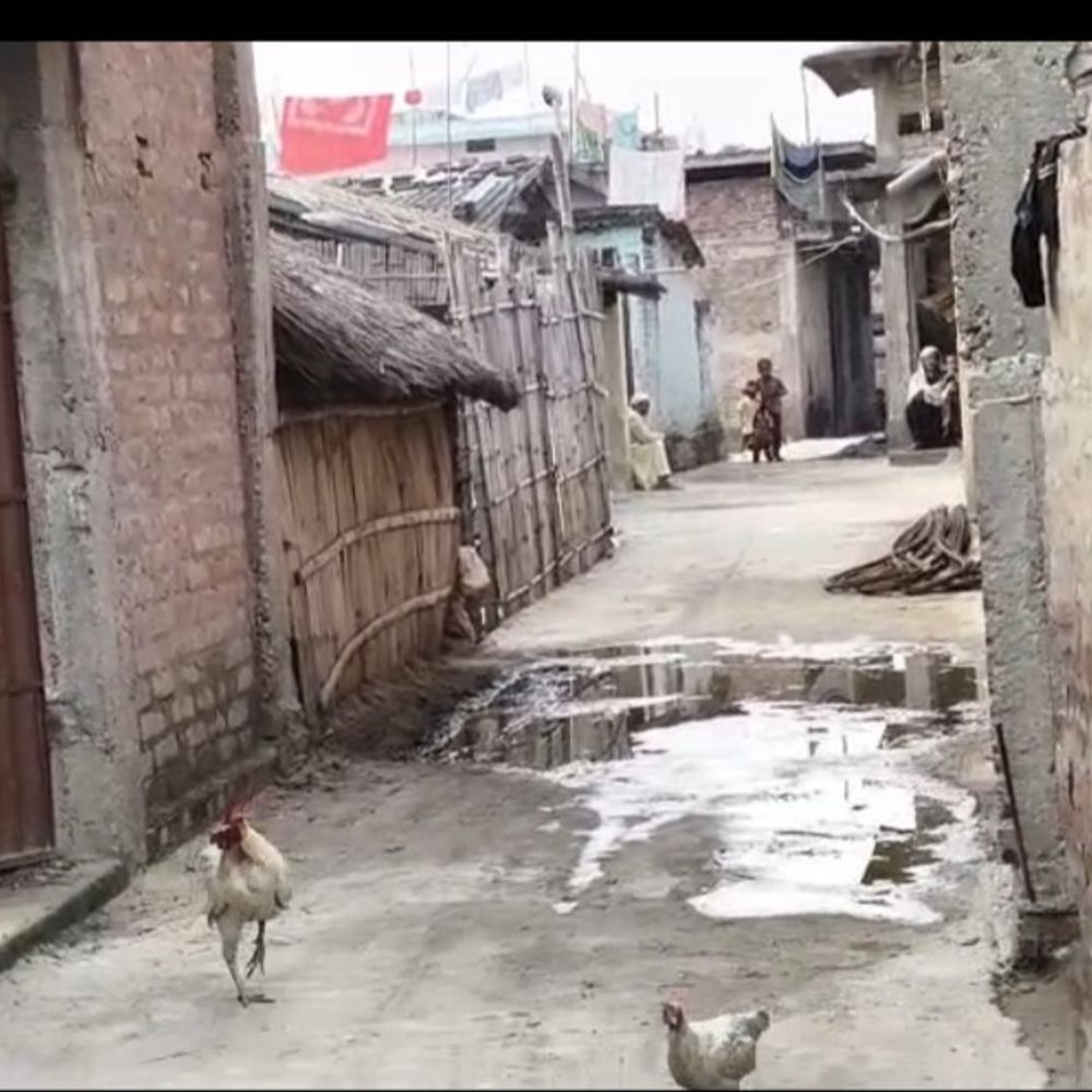 बिस्फी में सड़क-नाला योजना पर ग्रामीणों ने उठाए सवाल:15वें वित्त आयोग से स्वीकृत 8 लाख की योजना की गुणवत्ता जांच की मांग