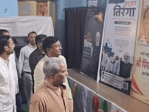 जालोर में हर घर तिरंगा कैंपेन, 2 दिवसीय प्रदर्शनी शुरू:मुख्य सचेतक जोगेश्वर गर्ग ने किया उद्घाटन, बोले- भारत वीरों की धरती