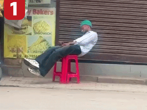 चंडीगढ़ में नशे में झूमते युवकों के 3 Video:एक आंखें बंद कर मेज पर झूमा, दूसरा जमीन पर सिर टिकाकर बैठा; 2 जंगल में इंजेक्शन लगाते दिखे