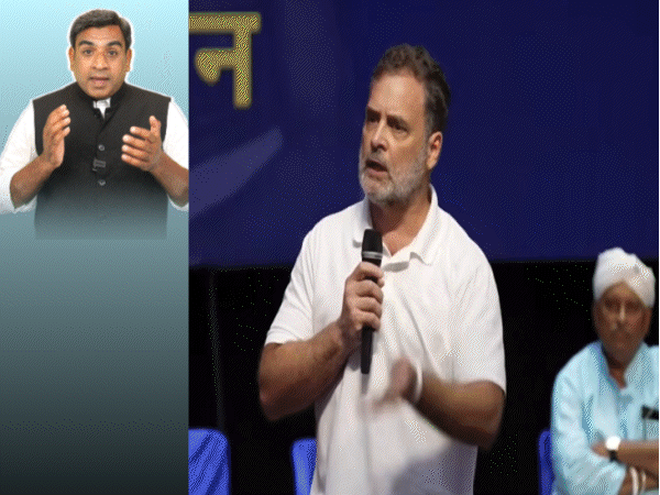 मोहन के मंत्री का राहुल गांधी को 'टिकट' का ऑफर:उफनती नर्मदा में भाजपा विधायक का 'स्टंट'; नेता-अधिकारी पैदल, पीछे चला खाली गाड़ियों का काफिला