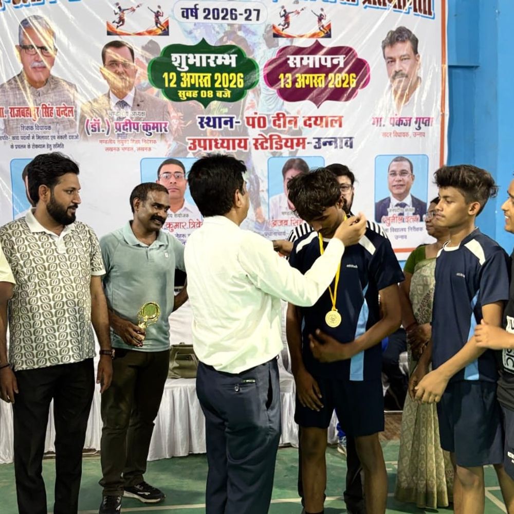 हरदोई के 12 खिलाड़ियों का राज्य स्तर पर चयन:मण्डलीय टेबल टेनिस प्रतियोगिता में शानदार प्रदर्शन किया