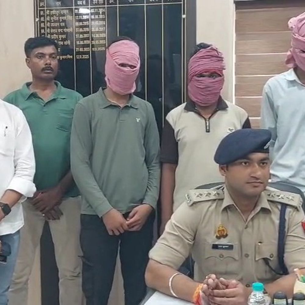 गाजीपुर में रोहित यादव हत्याकांड का खुलासा:अवैध संबंधों की रंजिश में हत्या की साजिश, 3 नाबालिग गिरफ्तार; मुख्य आरोपी फरार
