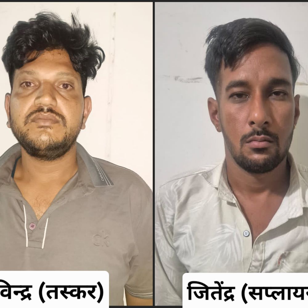 
                 मंदसौर में 44 किलो डोडाचूरा जब्त, दो आरोपी गिरफ्तार:दो मोबाइल और एयरटेल डोंगल भी जब्त, नेटवर्क से जुड़े अन्य लोगों की तलाश जारी 
            