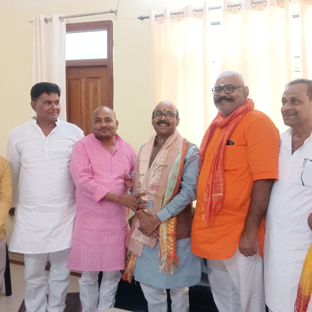 हरीश द्विवेदी बोले- राजस्थान में निकाय चुनाव जीतेंगे:भाजपा बनाएगी 'ट्रिपल इंजन' सरकार, राम मंदिर चंदा चोरी के दोषी पर कार्रवाई होगी