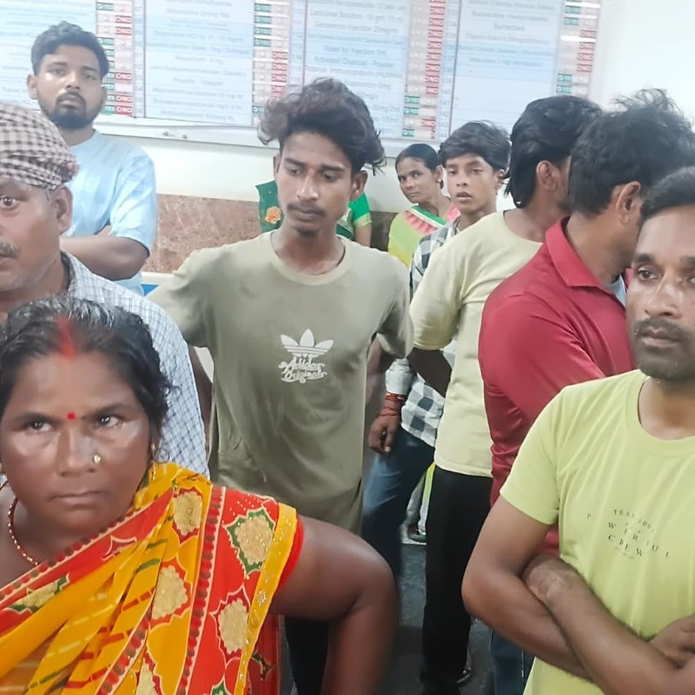 सीवान में कैदी की मौत के बाद अस्पताल में हंगामा:परिजनों ने शव को बेड पर लावारिस हालत में देखा; जेल में मारपीट का लगाया आरोप