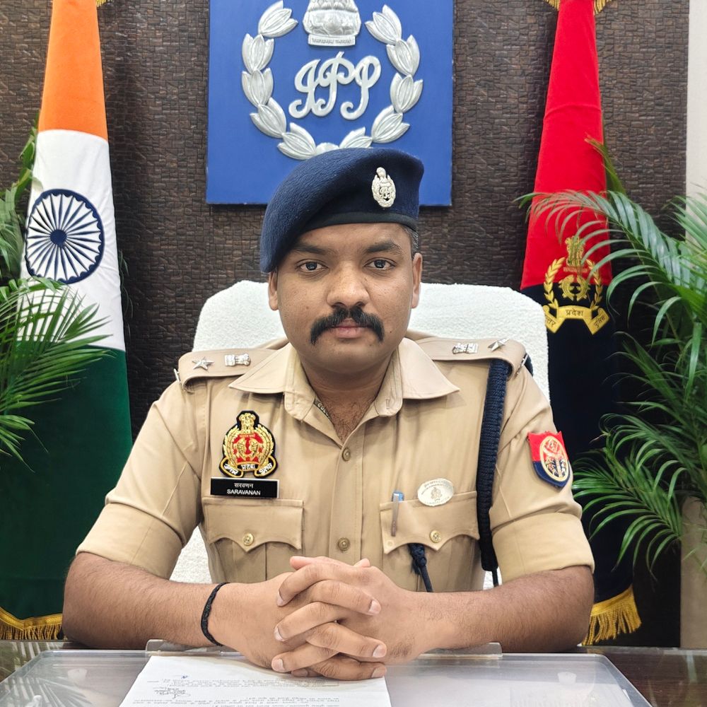 एसपी सरवणन टी. को DGP का प्रशंसा चिह्न गोल्ड:अमेठी में ‘ऑपरेशन चक्रव्यूह’ से 778 अपराधी भेजे जेल