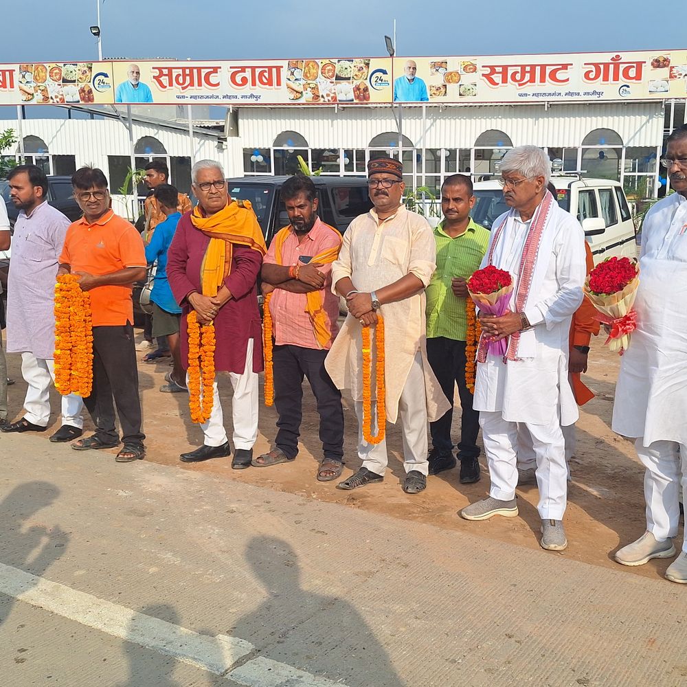 गाजीपुर की सभी 7 सीटें जीतेगी भाजपा:राज्यमंत्री बृजेश सिंह का दावा, 2017 का रिकॉर्ड भी तोड़ेगी