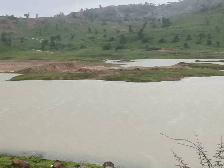 झांसी में चार बच्चियां तालाब में डूबी, 2 की मौत:दो को बचाया, बकरी चराने गई थी; नहाते समय हादसा
