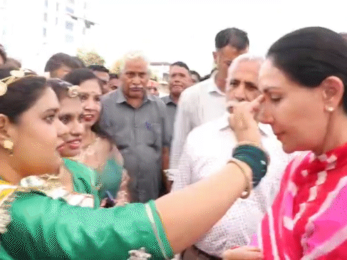विद्याधरनगर में 134 करोड़ के विकास कार्यों की मिली सौगात:दीया कुमारी ने किया सवाई मानसिंह द्वार और सैनिक स्कूल के छात्रावास का भी लोकार्पण
