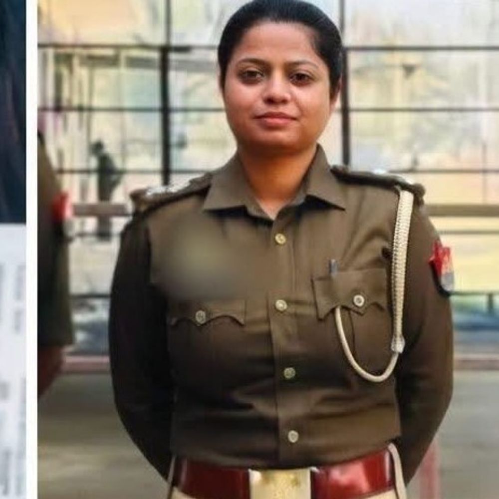 आपत्तिजनक वीडियो बनाकर शेयर करने पर महिला दरोगा सस्पेंड:मेरठ SSP ने लिया एक्शन, वर्दी में बनाया था वीडियो, मुस्कान को अरेस्ट करके लाई थी