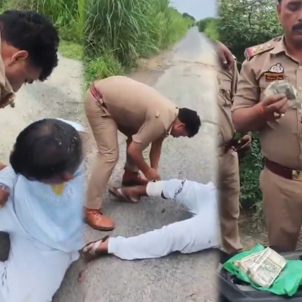 अखिलेश यादव ने पुलिस मुठभेड़ का वीडियो शेयर किया:बोले- फिल्म की शूटिंग चल रही, इटावा में मां-बेटी के हत्या की थी