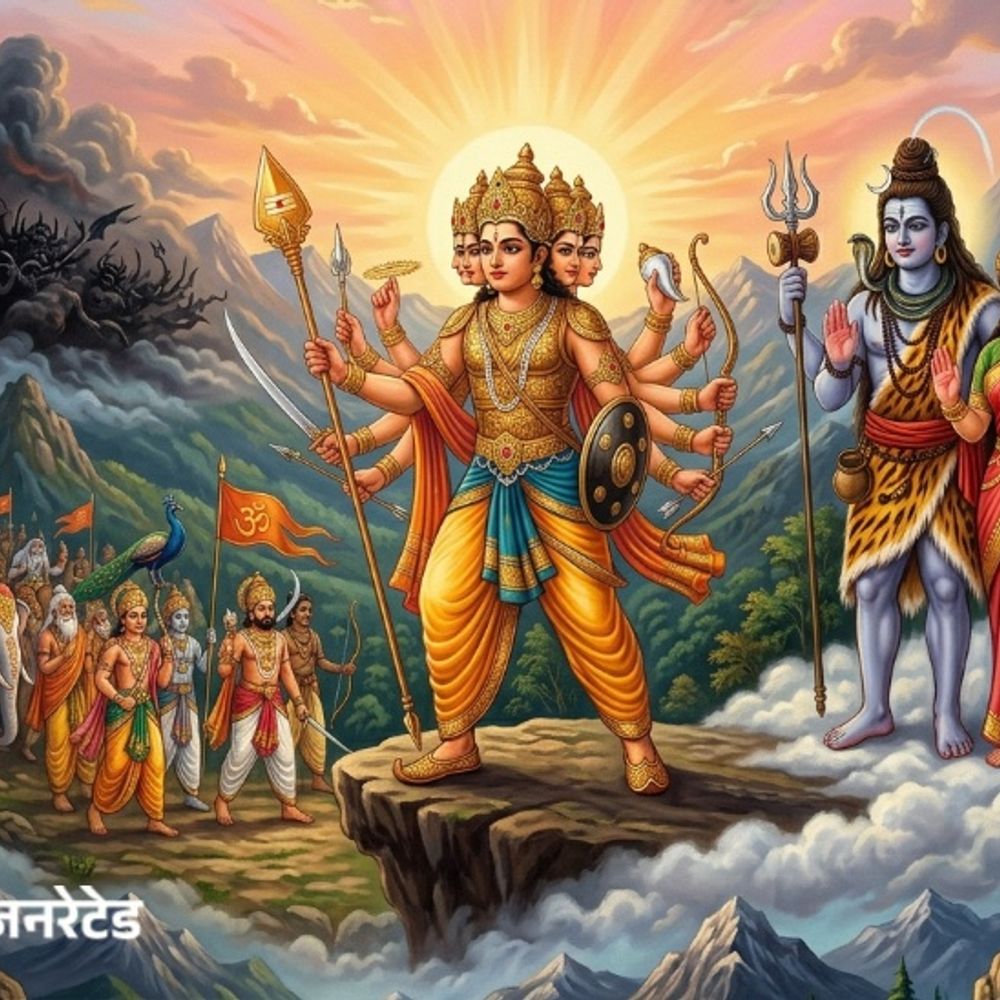 देवताओं की मदद के लिए शिव-पार्वती ने भेजा कार्तिकेय को:माता-पिता बच्चों को इतना सक्षम बनाएं कि वे कठिन परिस्थितियों का सामना स्वयं कर सकें