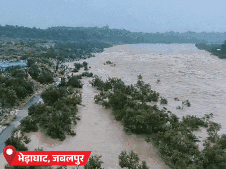 
                 MP में तेज बारिश...नदियां खतरे के निशान से ऊपर:निवाड़ी, टीकमगढ़-छतरपुर में आज बाढ़ का खतरा; 16 जिलों में हैवी रेन 
            
