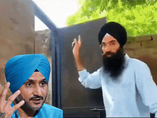 स्कूलों पर AAP को घेरने निकले BJP सांसद खुद फंसे:भज्जी ने 8 साल पुराना VIDEO रीपोस्ट किया, तब कैप्टन अमरिंदर CM थे