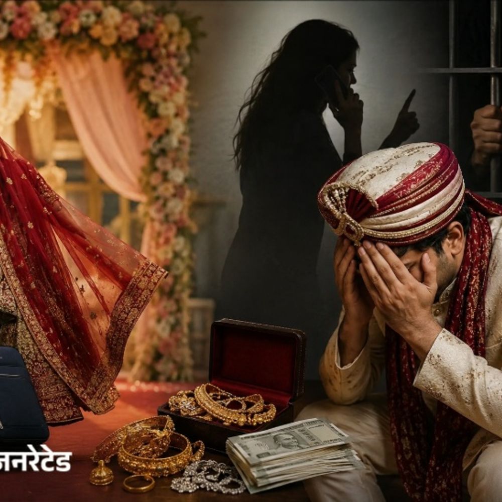 1.30 लाख देकर शादी…और फिर भाग गई दुल्हन:झांसी में जीजा-बहन के साथ लापता हुई, कई घंटे तलाशने के बाद थाने पहुंचा दूल्हा