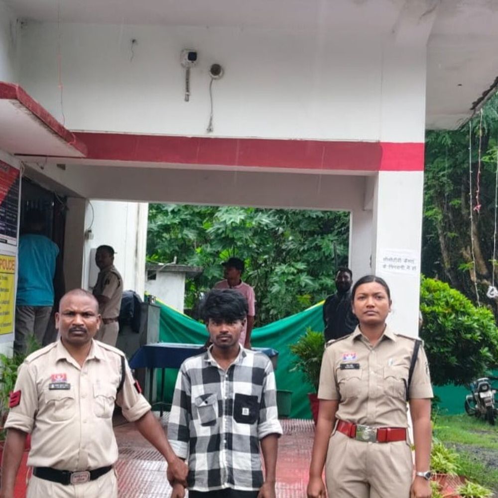 नाबालिग से दुष्कर्म के आरोपी को कुछ घंटों में पकड़ा:कोंडागांव में शादी का झांसा देकर वारदात, न्यायिक रिमांड पर जेल भेजा गया