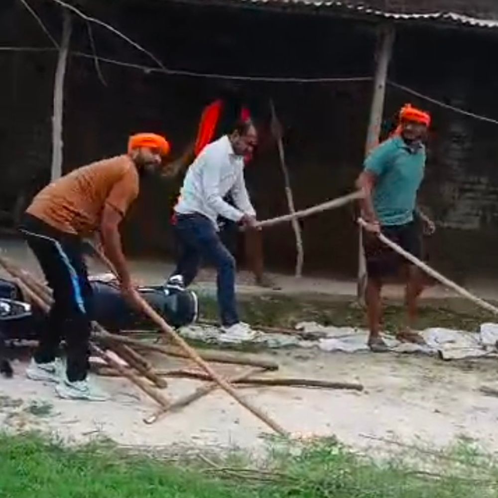 जमीन विवाद में बुजुर्ग की मौत के बाद नया मोड़:16 के खिलाफ क्रॉस केस, BJP विधायक ने आंदोलन की दी थी चेतावनी
