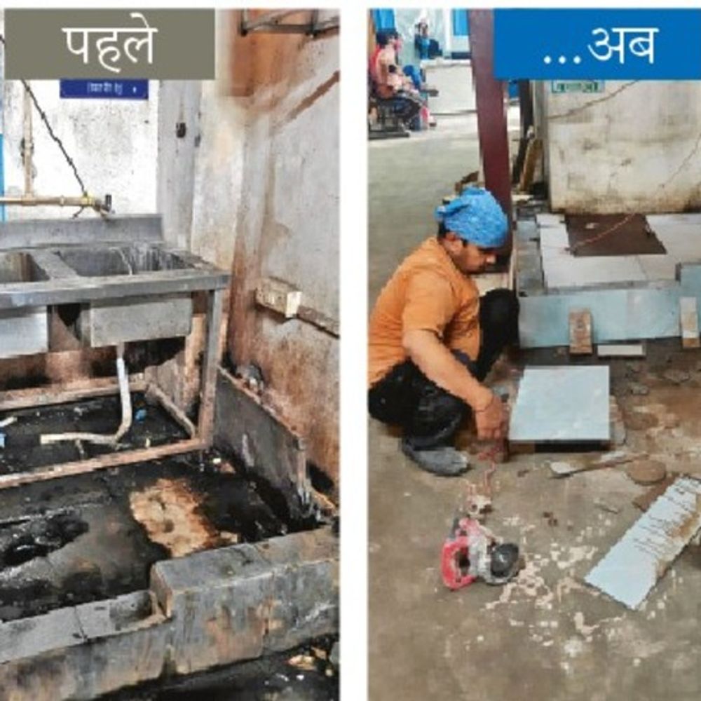 
                 अस्पतालों के पानी का इलाज शुरू... गंदगी हटाई, कूलर सुधारे:स्वास्थ्य मंत्री राजेन्द्र शुक्ल ने इंदौर के अफसरों को तलब कर सैंपल दोबारा जांचने के निर्देश दिए 
            