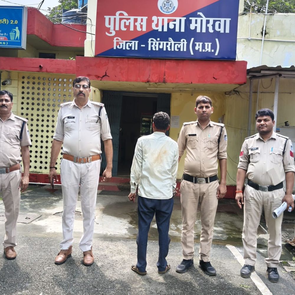 सिंगरौली में मूकबधिर नाबालिग से दुष्कर्म:शिकायत पर आरोपी को पकड़ा; मोरवा पुलिस ने केस दर्ज कर न्यायालय में पेश किया