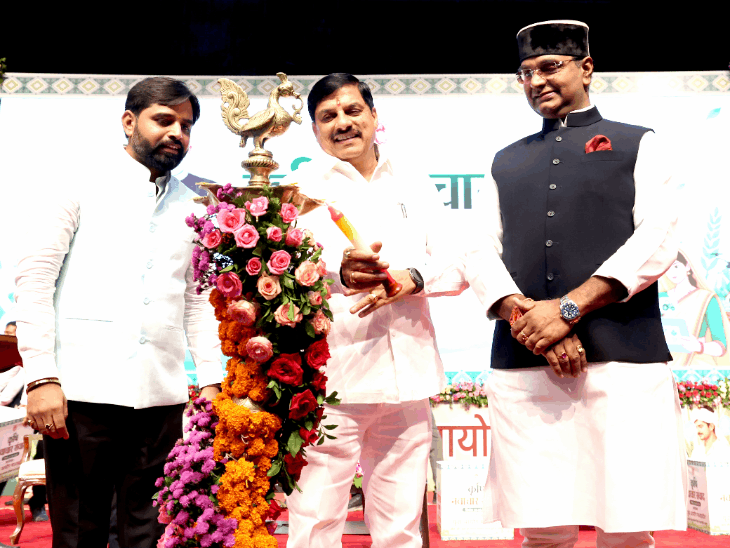 
                 खेती पर जिलों-संभागों में होंगे युवा संवाद:सीएम बोले- किसानी में युवा आएंगे तो गांव बदलेंगे, तकनीक से कमाई बढ़ेगी 
            