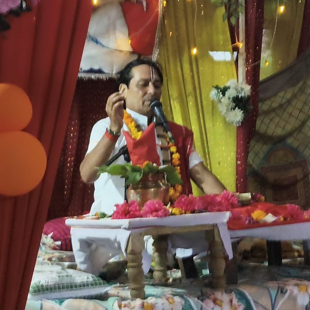 पनकी में श्रीमद्भागवत महापुराण कथा:नागेश्वर मंदिर में 27 को होगा विशाल भंडारा