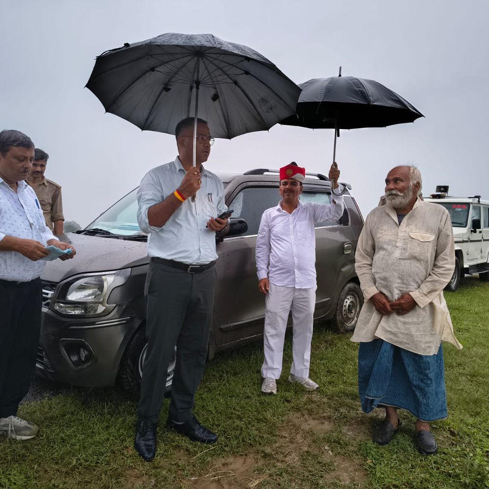 घाटमपुर में 50 बीघे से अधिक भूमि विवाद:एसडीएम ने चौपाल लगाकर दोनों पक्षों से की बात, सहमति से समाधान का प्रयास