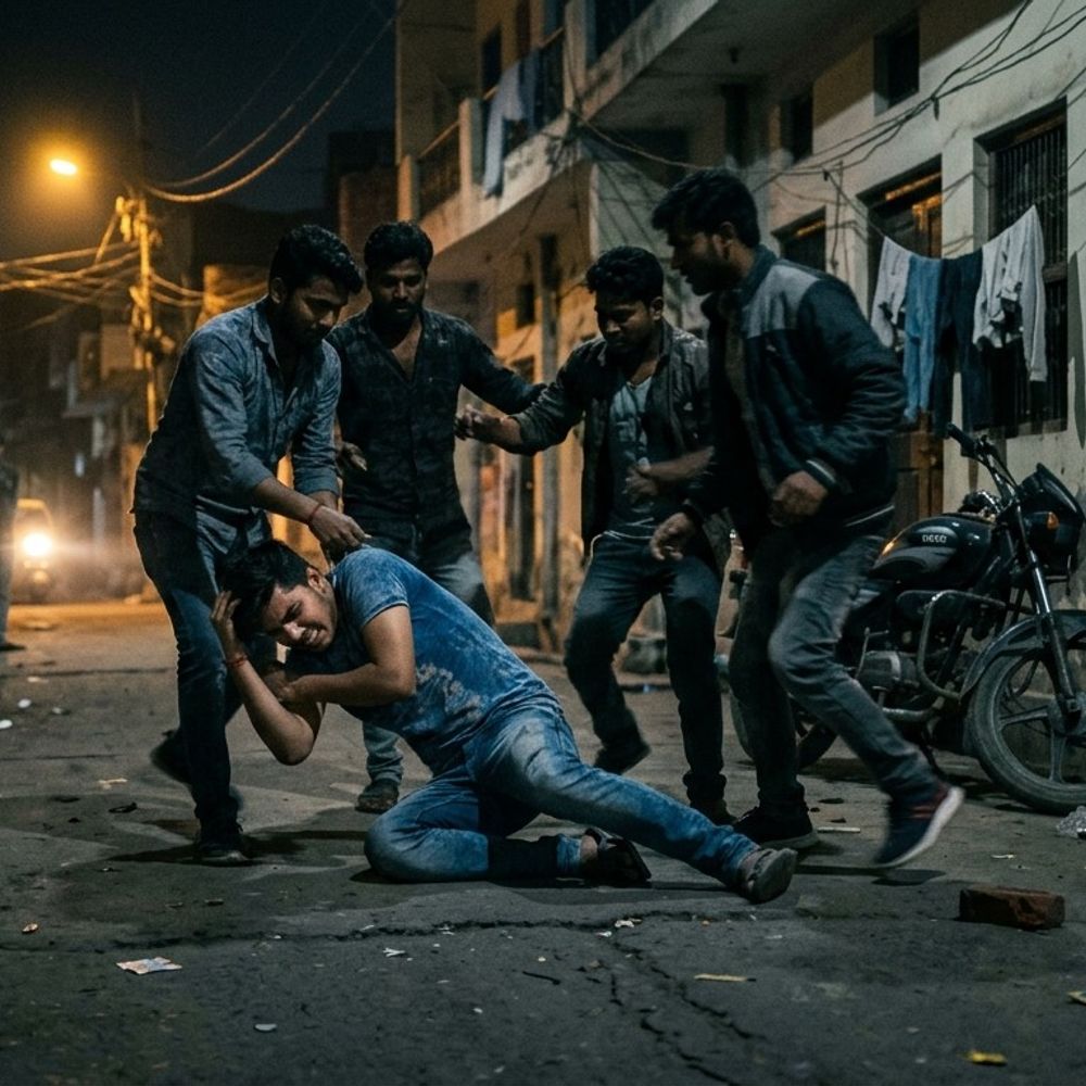 खिड़की खटकने की आवाज सुनकर जागा परिवार:लखनऊ में चोरों का पीछा किया तो 5-6 लोगों ने किया हमला, मुकदमा दर्ज