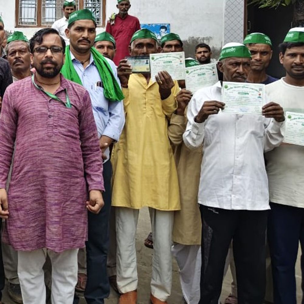 भारतीय किसान यूनियन महाशक्ति ने किया संगठन का विस्तार:गुन्नौर में कई किसानों को सौंपी नई जिम्मेदारियां