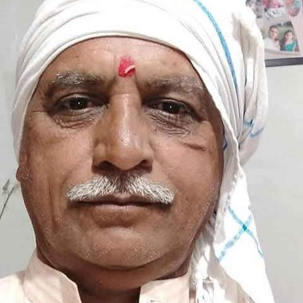 खंडवा में जिला पंचायत सदस्य की हार्टअटैक से मौत:गुर्जर समाज के नेता श्रीराम चौधरी नहीं रहे; ससुराल में था परिवार