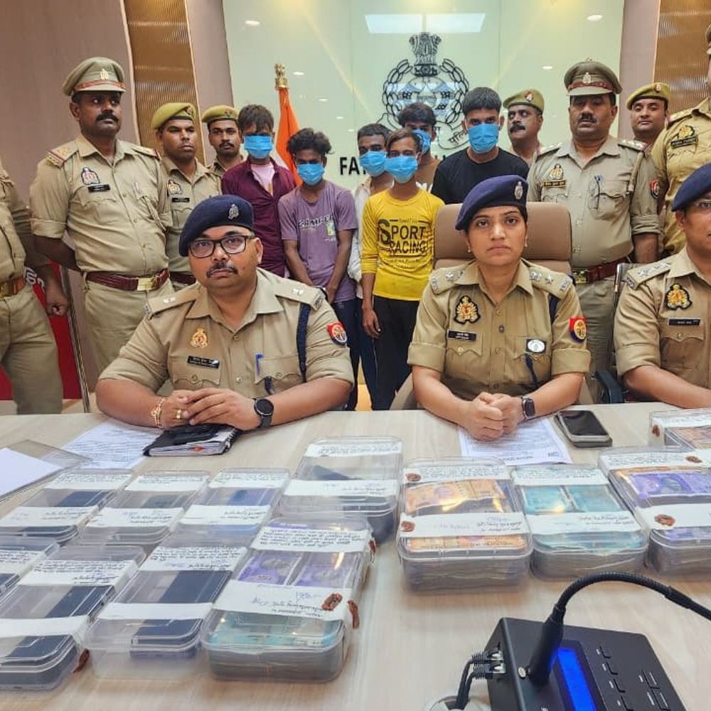 मुनीम से 8 लाख की लूट करने वाले 6 गिरफ्तार:पुलिस ने 250 से ज्यादा CCTV कैमरे खंगाले, 6.70 लाख रुपए बरामद