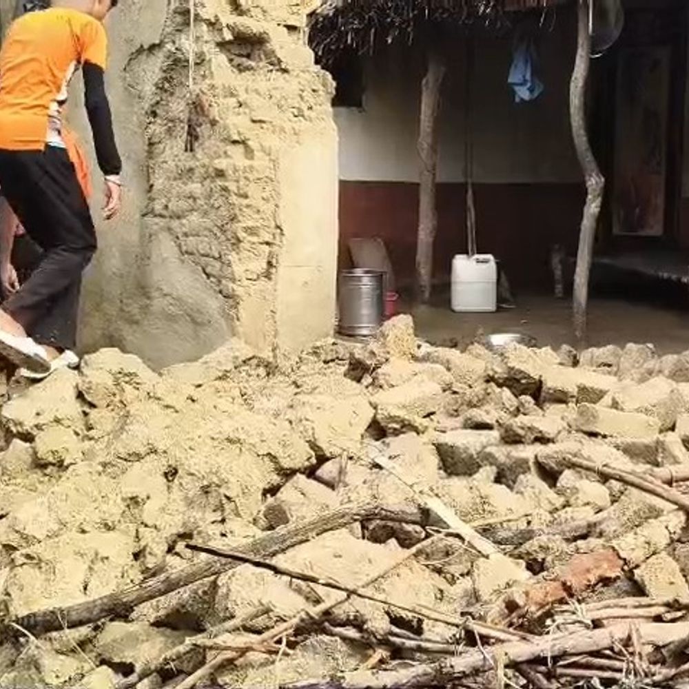 सीतापुर में दीवार गिरने से बुजुर्ग की मौत:बारिश के दौरान हुआ हादसा, प्रशासन देगा आर्थिक सहायता