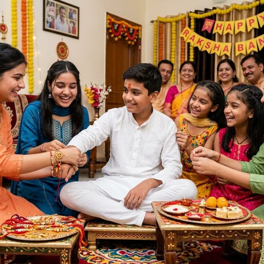 बरेली में बहनें सुबह से ही बांध सकेंगी राखी:तीन घंटे तक है शुभ मुहूर्त,जानिए 12 राशियों के लिए राखी बांधने का समय