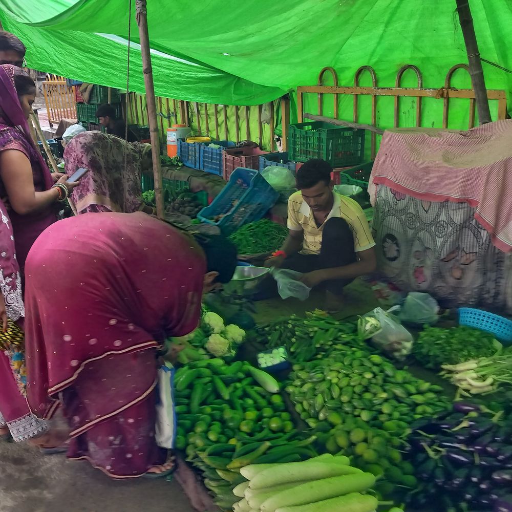 अयोध्या में बारिश से सब्जियों के दाम बढ़े:प्याज-लहसुन महंगे; 40 रुपए किलो वाली सब्जियों से चला रहे काम