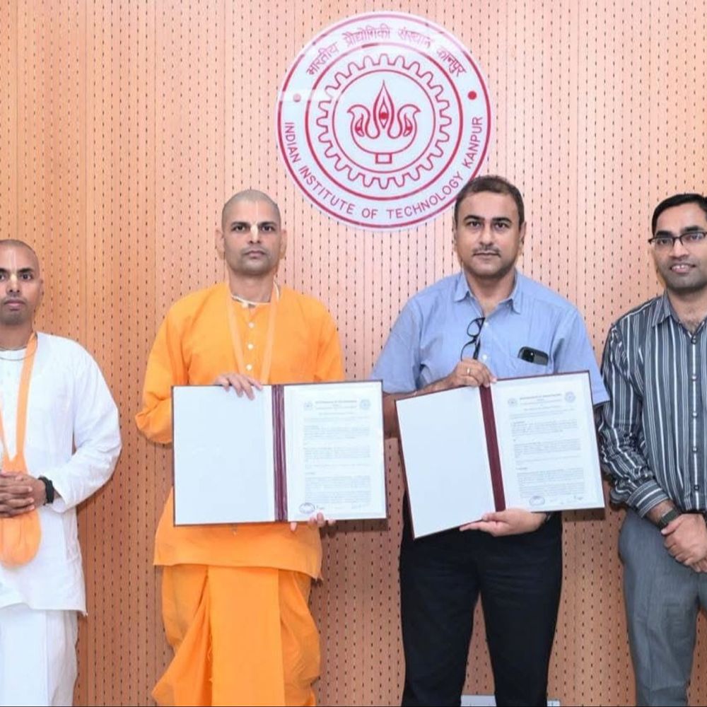 ISKCON से स्ट्रेस मैनेजमेंट सीखेंगे आईआईटीयंस:सेल्फ मैनेजमेंट, वेलनेस और मेंटल बेलबीइंग का दिया जाएगा प्रशिक्षण, दो साल का एमओयू