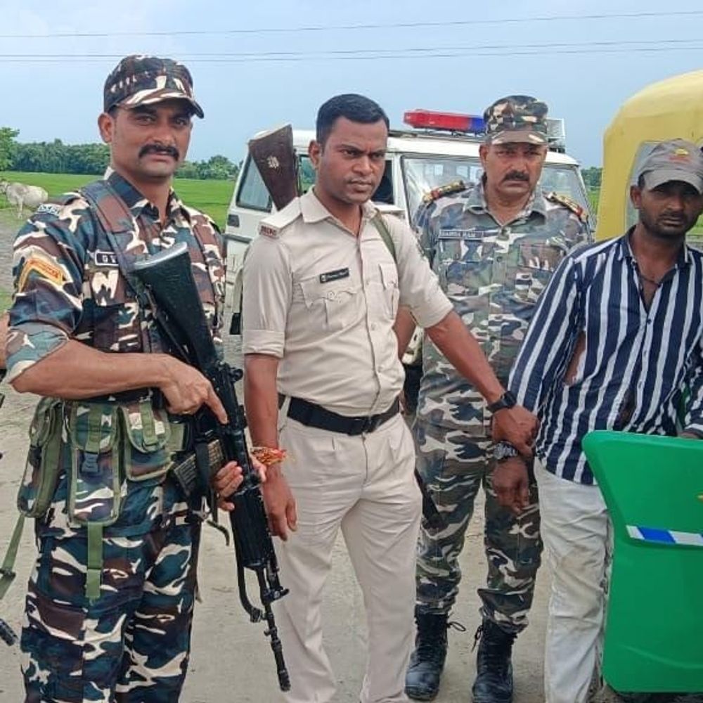 भारत-नेपाल बॉर्डर पर ऑटो से 8.43 ग्राम स्मैक बरामद:अररिया में संयुक्त गश्ती के दौरान SSB की बड़ी कार्रवाई