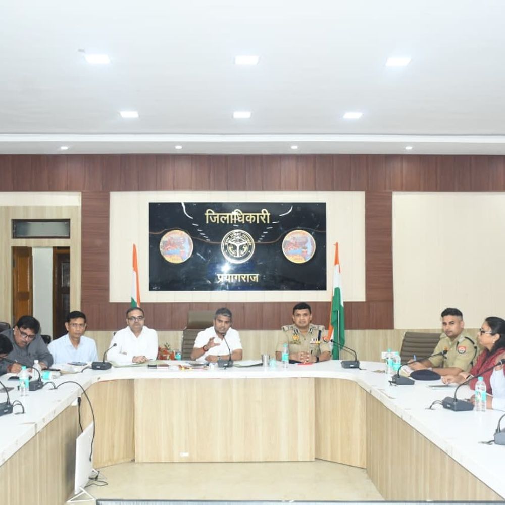 प्रयागराज में दधिकांदों मेला: प्रशासन ने कसी कमर:सुरक्षा और व्यवस्थाओं को लेकर हुई उच्चस्तरीय बैठक, सभी व्यवस्थाएं पूरी करने के निर्देश