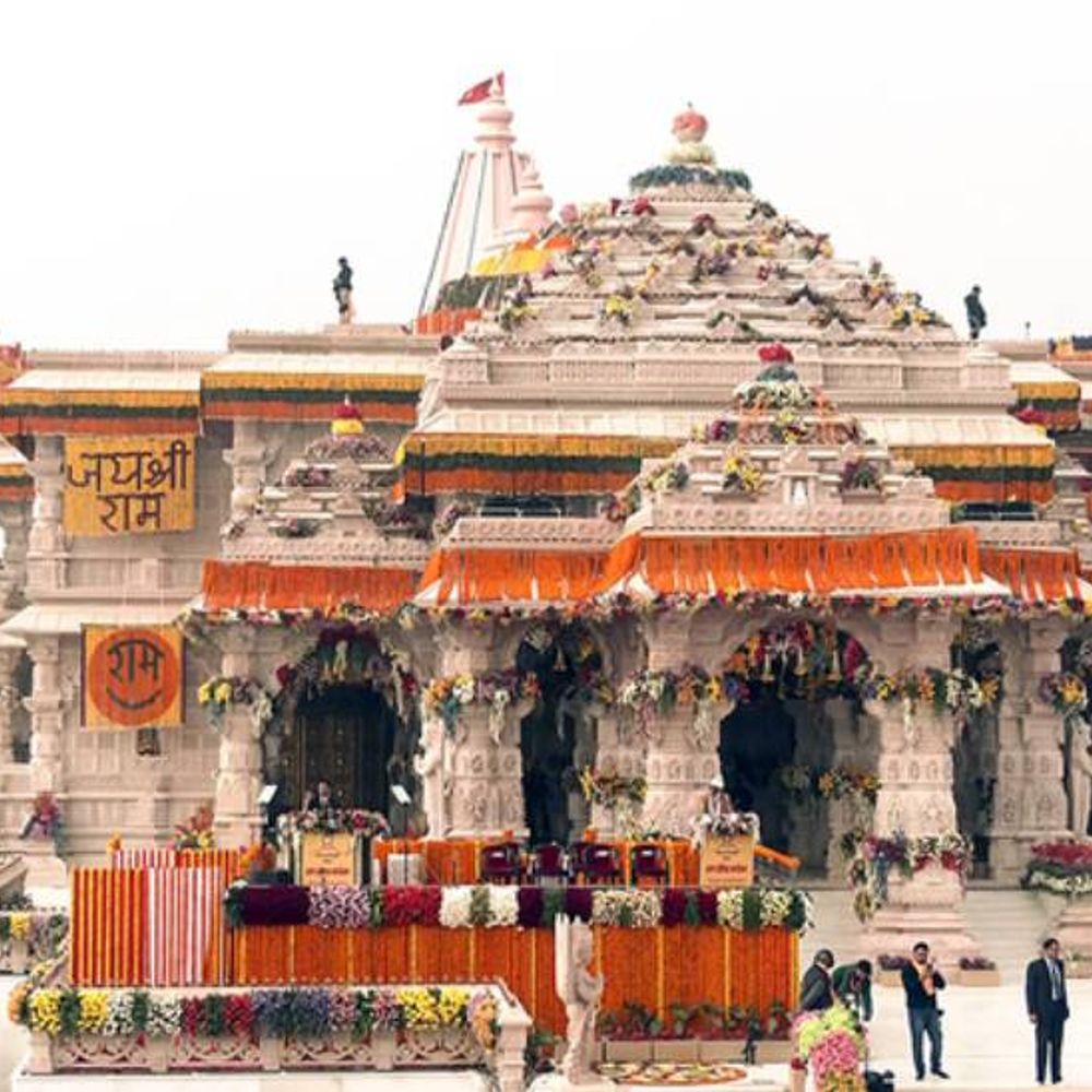 राम मंदिर को दिया 4 करोड़ का चेक बाउंस:खाते में सिर्फ 3 रुपए, अयोध्या में चेन्नई की महिला ने दान किया था