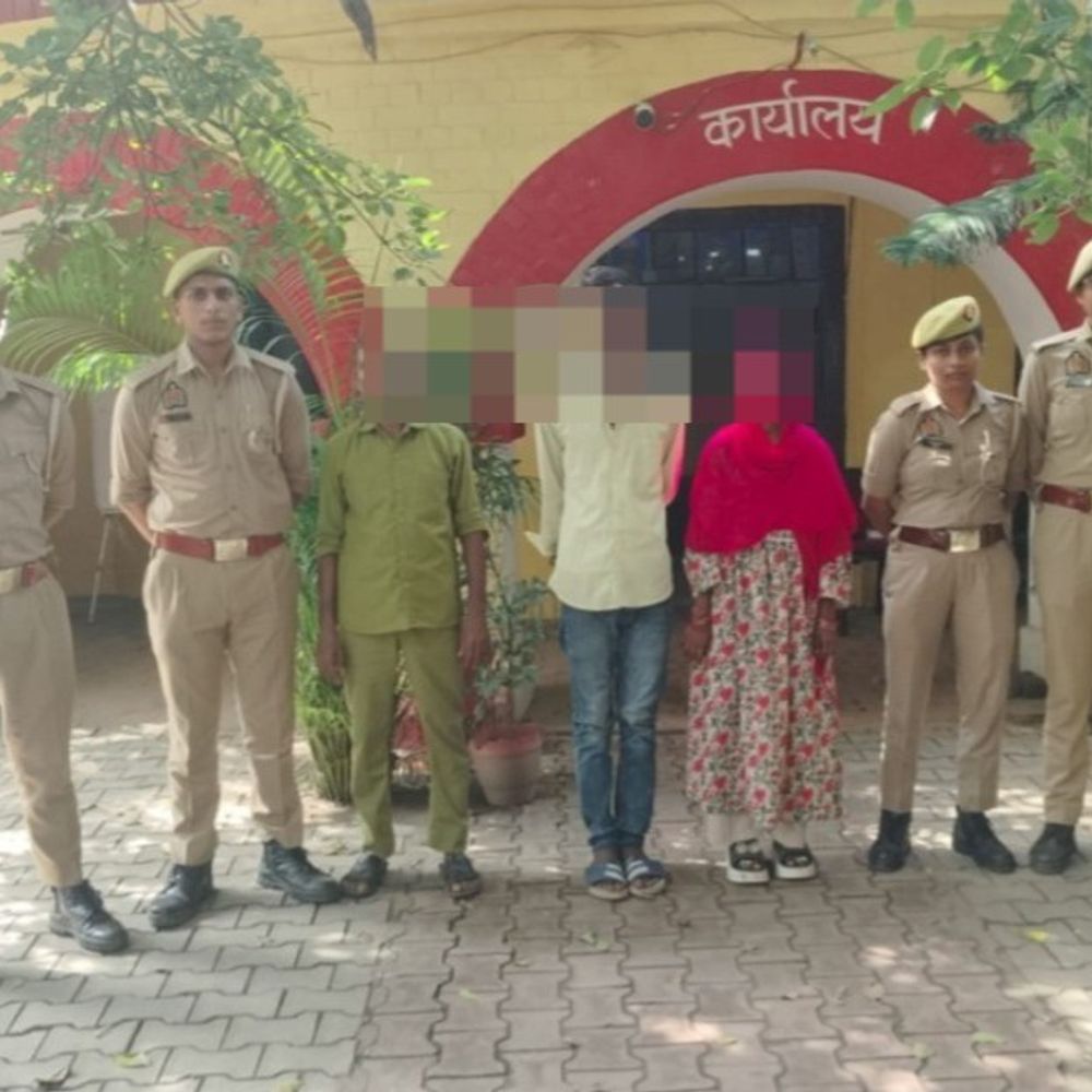 लखीमपुर खीरी में टोंटी चोरी का खुलासा, CCTV:तीन आरोपी गिरफ्तार, 12 टोंटियां बरामद