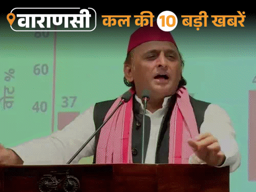 वाराणसी की कल की 10 बड़ी खबरें:सपा के AI वीडियो पर काशी के संत नाराज, संजय सिंह बोले- यूपी में सरकार की चल रही दादागिरी