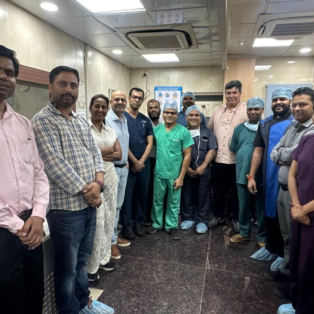 ऑनक्रिया ड्राई वाल्व से 4 मरीजों का सफल ऑपरेशन:देश की पहली TAVI वर्कशॉप में अमेरिका-वेनेजुएला के डॉक्टरों ने बिना ओपन-हार्ट सर्जरी बदला वाल्व