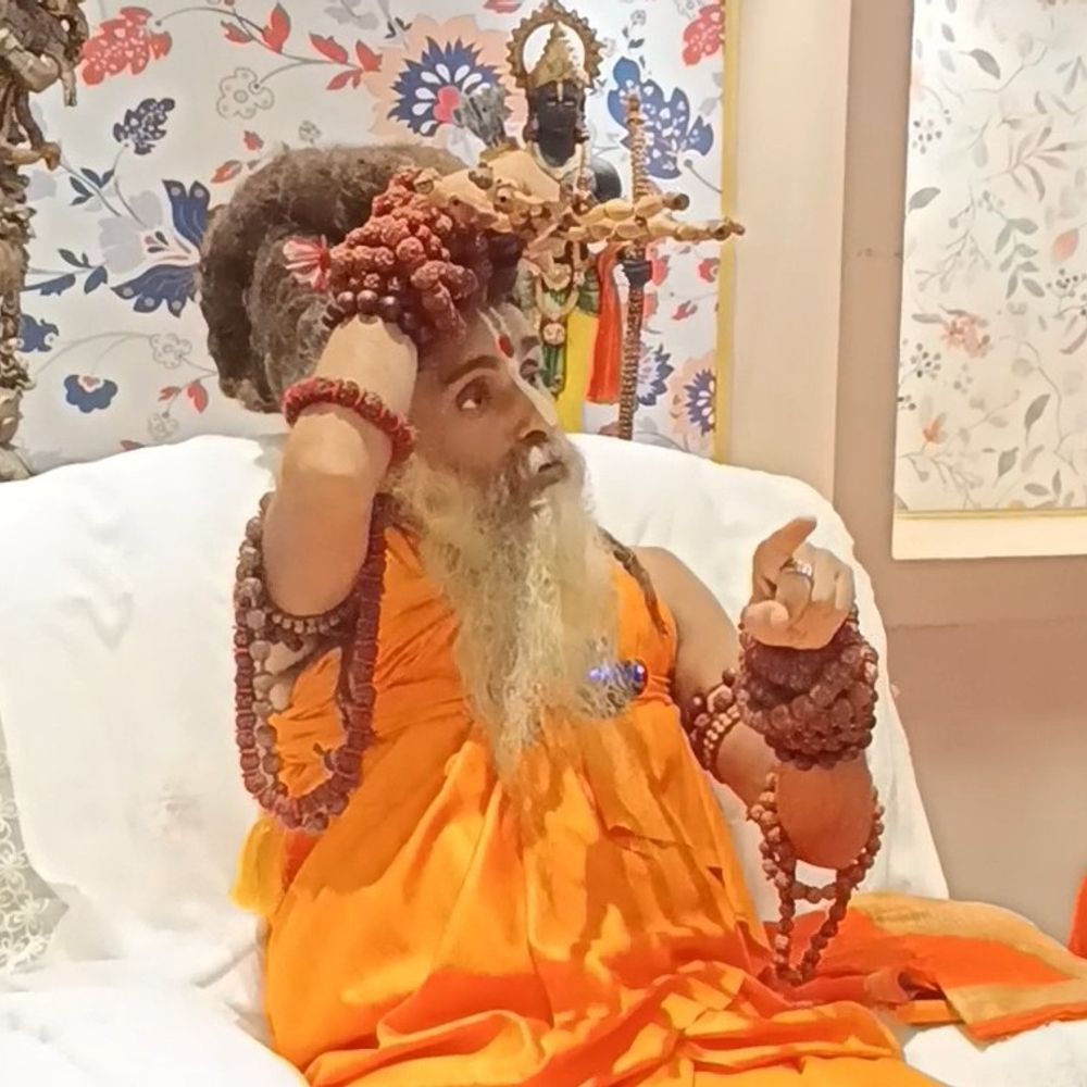 वाराणसी में सनातन पर रितेश्वर महाराज का बड़ा बयान:हिंदू राष्ट्र के सवाल पर बोले- भारत की आत्मा सनातन, जातिवाद से खतरा