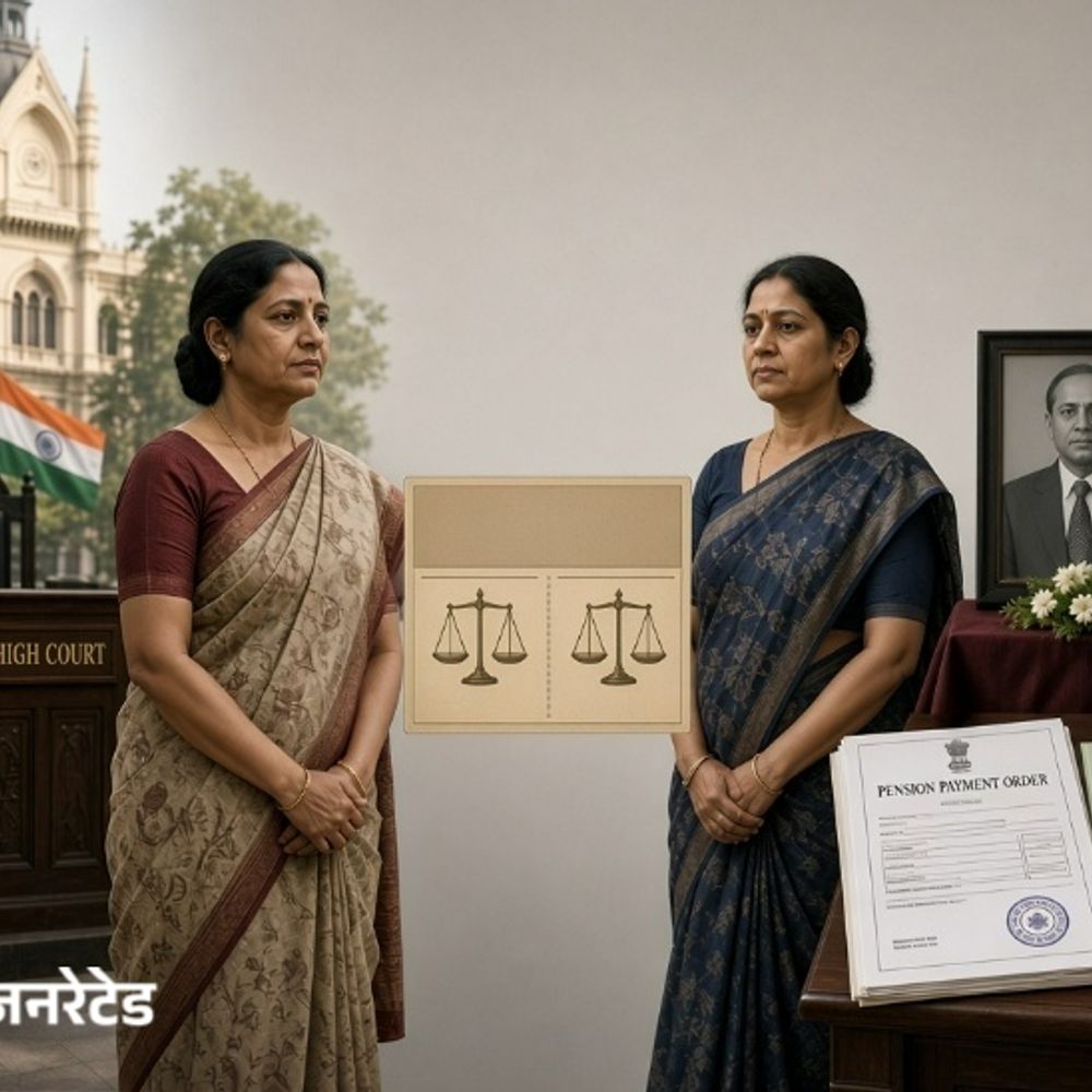 कलकत्ता हाईकोर्ट का आदेश- दोनों पत्नियों में बांटें पेंशन:कर्मचारी ने ग्रेच्युटी में दूसरी पत्नी को नॉमिनी बनाया; नौकरी भी