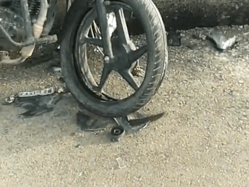 बोलेरो ने बाइक को मारी टक्कर, युवक की मौत:ट्रैफिक कॉन्स्टेबल गंभीर घायल, ग्रीन कॉरिडोर से जोधपुर भेजा