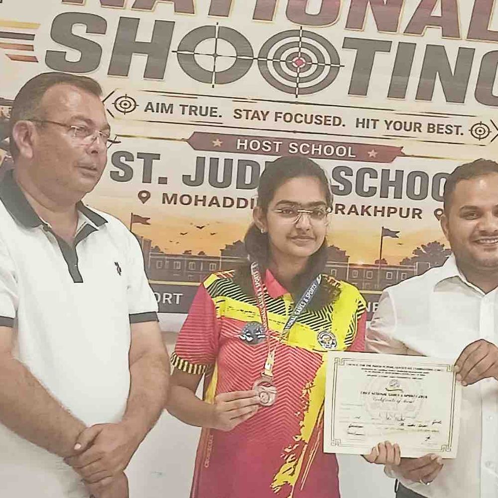 कानपुर की निराली ने नेशनल शूटिंग गेम्स में कांस्य जीता:SGFI ट्रायल्स और CISCE टीम में भी बनाई जगह, ओलंपिक खेलने का सपना