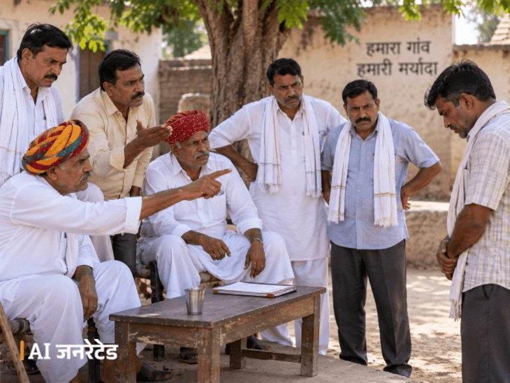 मंदिर में प्रसादी करने पर परिवार का सामाजिक बहिष्कार:परिवार में मौत होने पर श्मशान का रास्ता रोका; 11 लोगों के खिलाफ मामला दर्ज