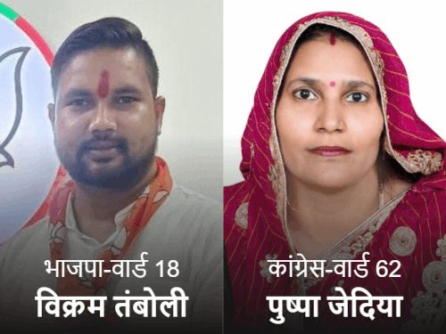 भाजपा के दो, कांग्रेस के 5 प्रत्याशियों पर आपराधिक मामले:चेक बाउंस, मारपीट, धोखाधड़ी और जुआ एक्ट के केस, कांग्रेस के एक उम्मीदवार पर दो FIR