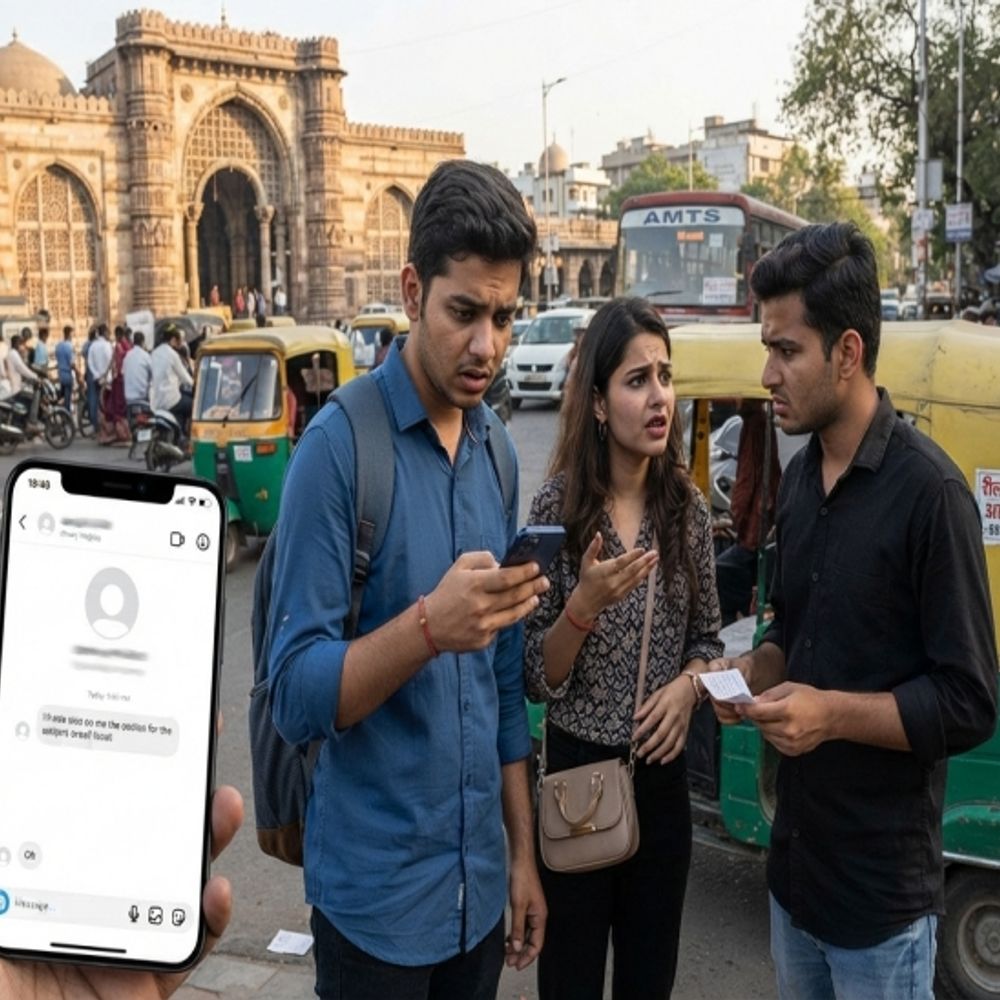 रील-शूट प्रमोशन के बहाने युवती को ले गए अहमदाबाद:संदिग्ध लगने पर पीड़िता वहां से भागी, देह व्यापार का लगाया आरोप
