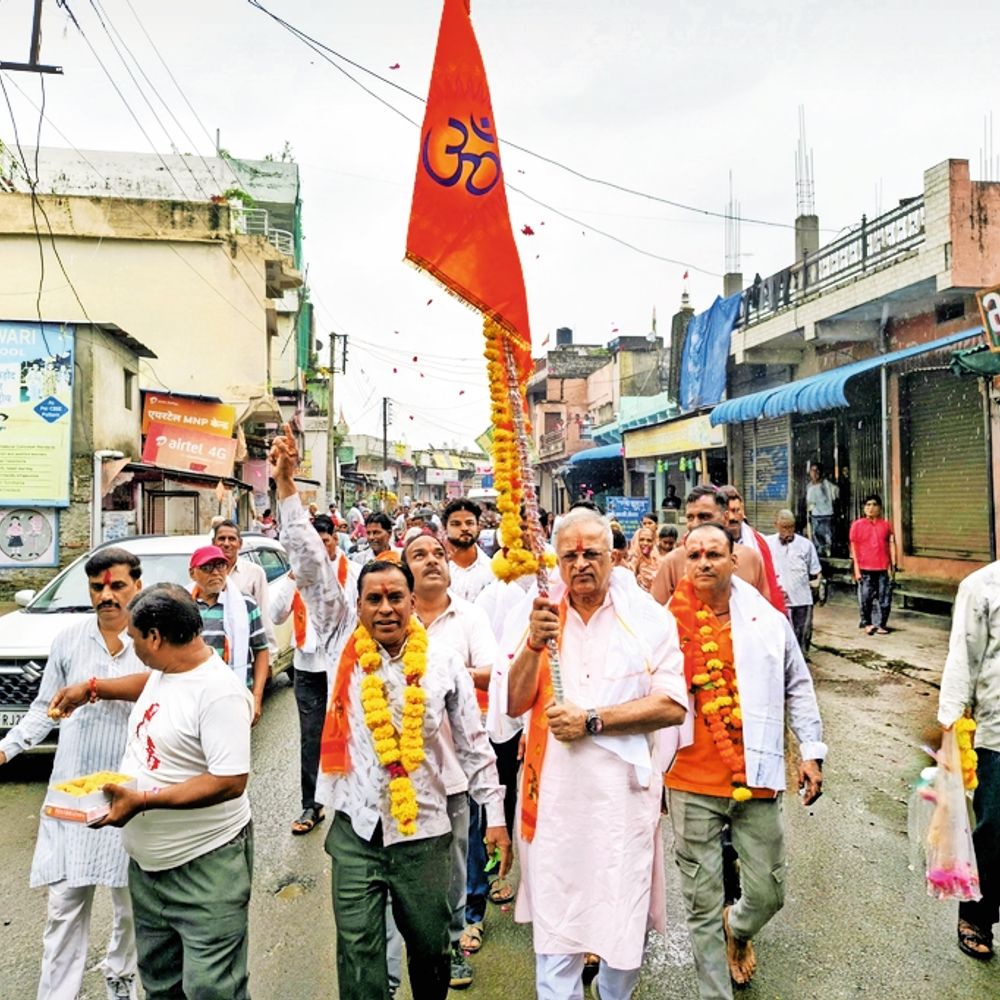 छीपाबड़ौद : डिग्गी कल्याण यात्रा रवाना