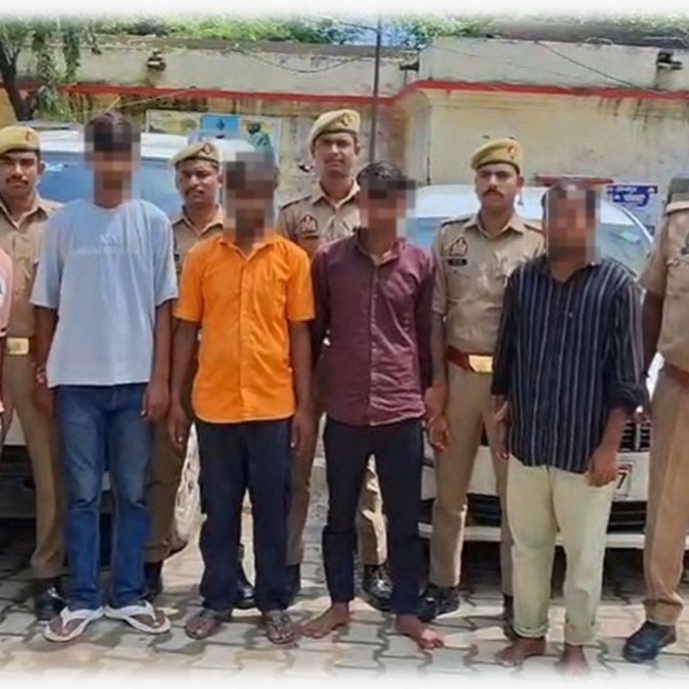 ईंट-भट्ठा कारोबारी पर फायरिंग, 5 आरोपी गिरफ्तार:थार, स्कॉर्पियो और अर्टिगा से घेरकर चलाई थीं गोलियां; तीनों गाड़ियां जब्त