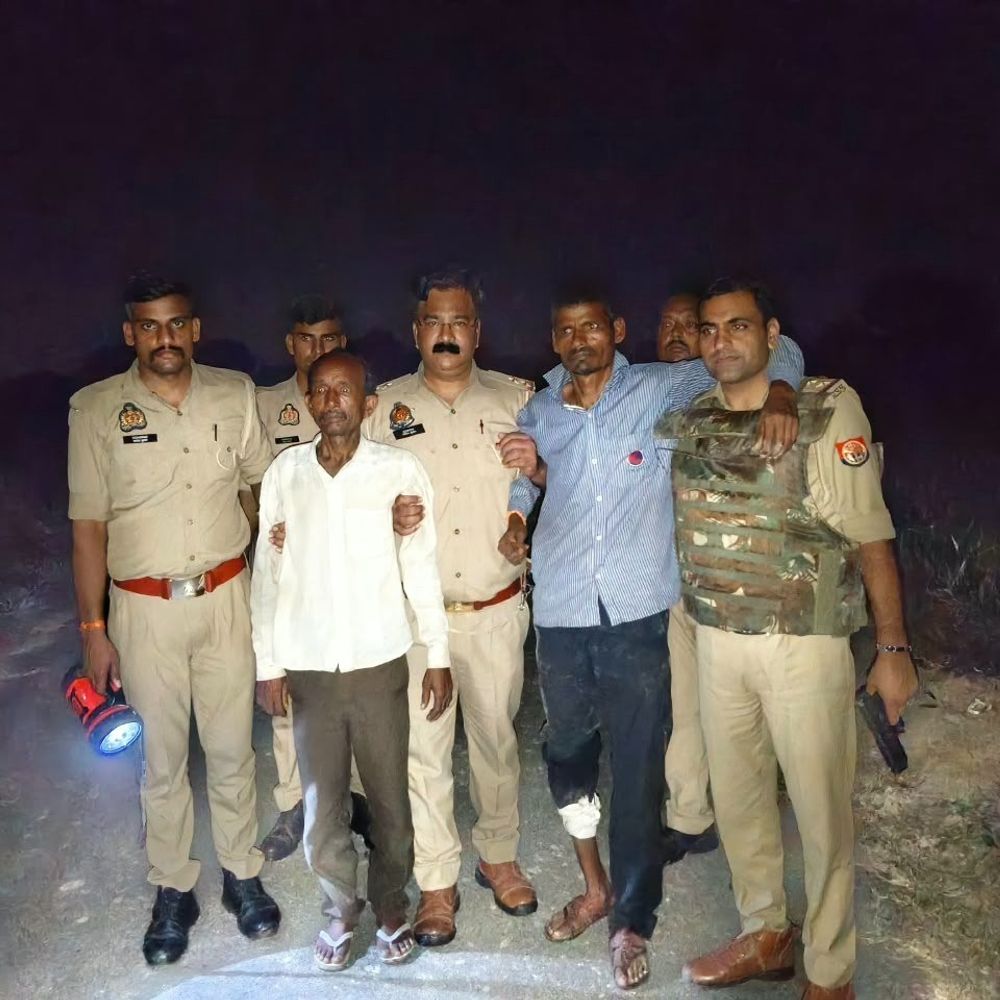नाबालिग से रेप के 2 आरोपी एनकाउंटर में पकड़े:कानपुर देहात में पुलिस पर फायरिंग के बाद जवाबी कार्रवाई, एक के पैर में लगी गोली